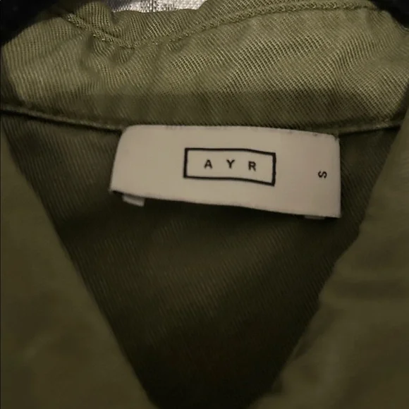 AYR Green Shirt size small - Picture 2 of 4